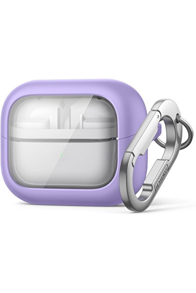 SURITCH جراب متوافق مع سماعات سامسونج جالاكسي بودز 3 برو/بودز 3 (2024)