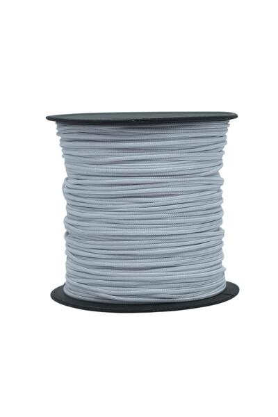 MG ROPES Parachute Cord 1 mm White Color 1 Spool 100 Meters