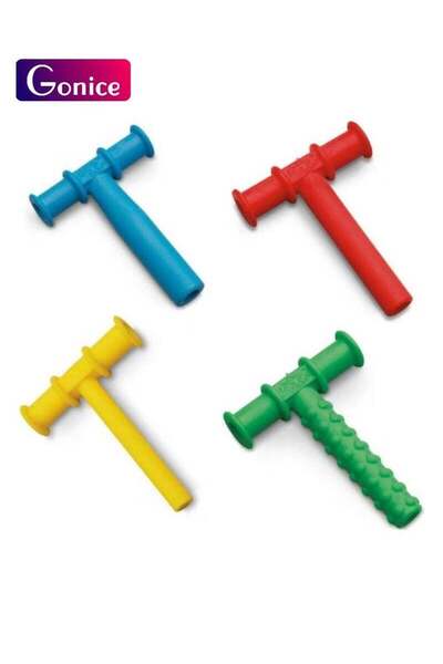 Gonice 4-Piece Tube Shaped Teethers