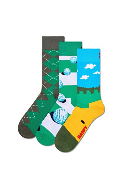 Happy Socks 3er Pack Unisex Socken - Geschenkbox, gemischte Farben