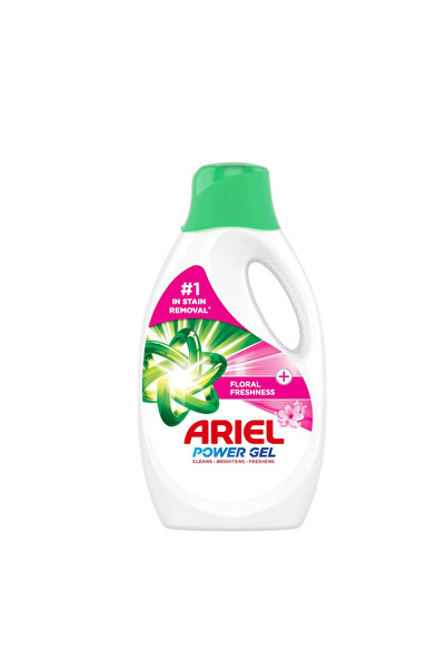 Ariel Power Fresh Gel with Floral Scent, 2 × 3.2 L
