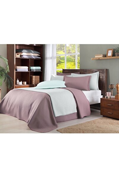 Özdilek Alessa Çift Kişilik Yatak Örtüsü (250x240)-Lila