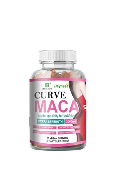 Wins Town حلوى بيرفكت كيرف لتكبير الأرداف ورفعها، حلوى صحية للنساء، 60 كبسولة