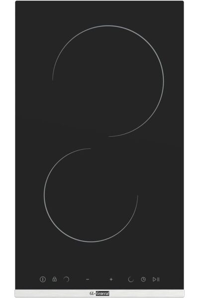 General Goldin GL-GENERAL 30x51 cm built-in ceramic hob, 2 Elecitrical burner...