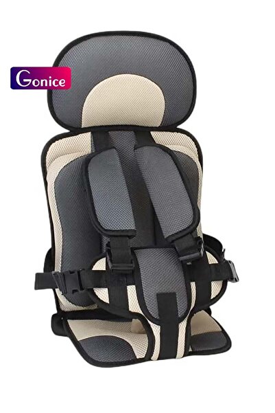 Gonice Child Safety Seat Simple Car Portable Seat Belt, Foldable Car Seat Booster Seat for Car Prote