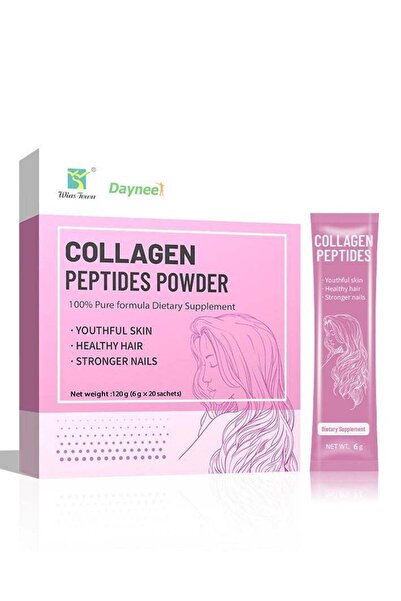 Wins Town مسحوق ببتيدات الكولاجين وفيتامين سي، تركيبة نقية 100%، مكمل غذائي، ...