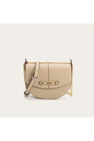 Generic Women's shoulder bag in beige