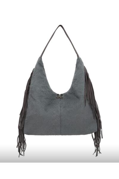 BORNAY Pliš Ženska torba preko ramena Torba