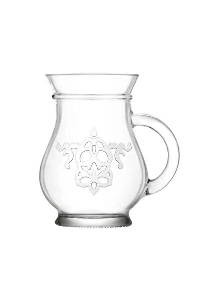 LAV 2 Pieces Ayran Mug, 330 Ml - Clear