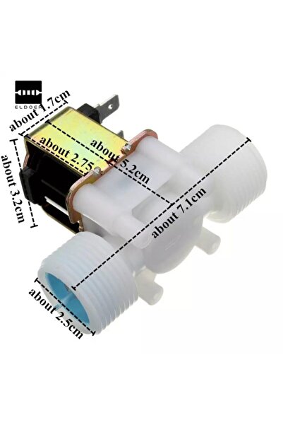 BMK ELECTRO ANKARA 220 Volt 3/4 Ölçekli Manyetik Elektrikli Solenoid Vana (valf) Sulamada ,nemlendirme Sisteminde