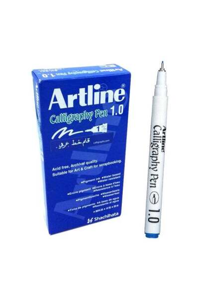 artline 12-Piece Calligraphy Pen Blue/White EK-241ABL