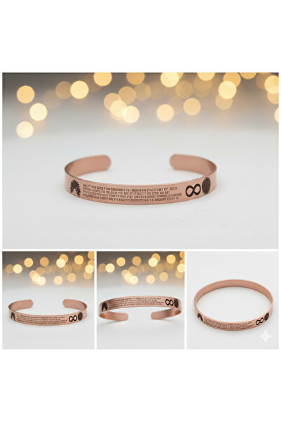 Neefy Handmade Pure Copper Energy Bracelet |   Special Frequency Numbers & Infinity Symbol |   Premium Design