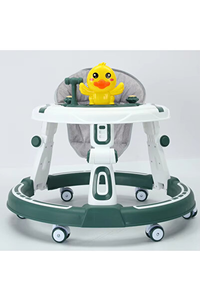 My modern game مشاية أطفال كلاسيكية قابلة للطي بـ 3 مستويات ارتفاع – مزودة بص...