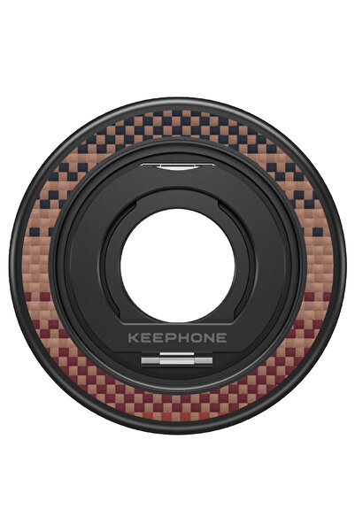 KeepHone حلقة كيفلار 360 المغناطيسية ماجسيف مع حامل للهاتف من ألياف الأراميد ...