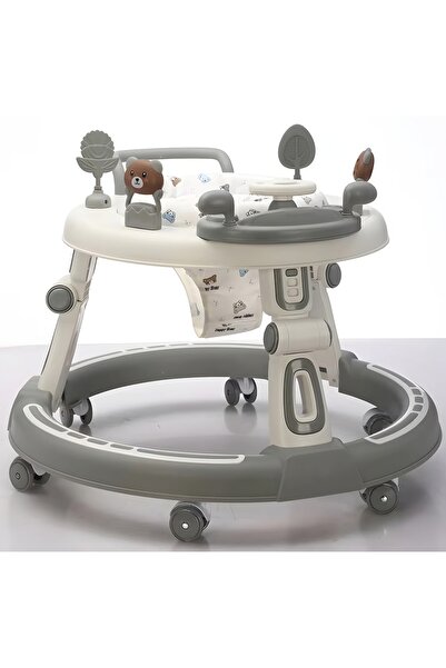 My modern game مشاية، ووكر للأطفال 3 في 1–مركز أنشطة تفاعلي قابل للطي مع عجلا...