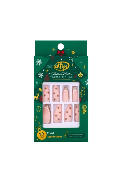 eklips Takma Tırnak Starlit Glam 24'lü