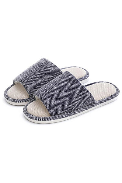 AioTio شباشب قماشية مانعة للانزلاق ذات نعل ناعم، شباشب زوجية للرجال والنساء