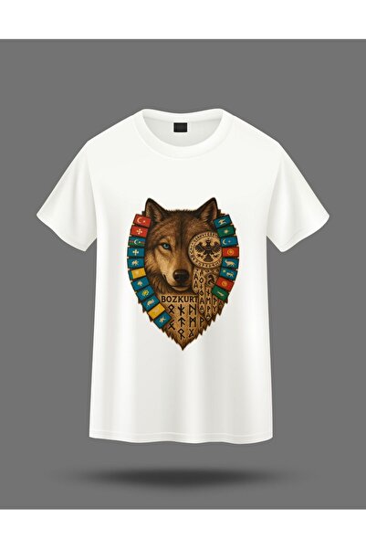 karaoğlu تي شيرت دول تركية توران بوزكورت مطبوع