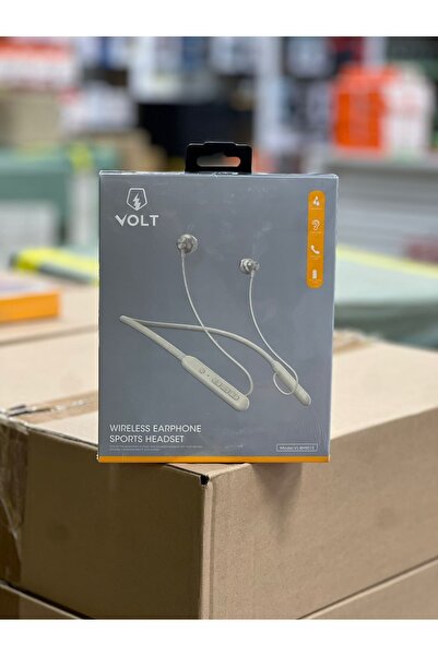 Volt سماعة بلوتوث رياضية حول الرقبة – لون أبيض – موديل VL-BH9013
