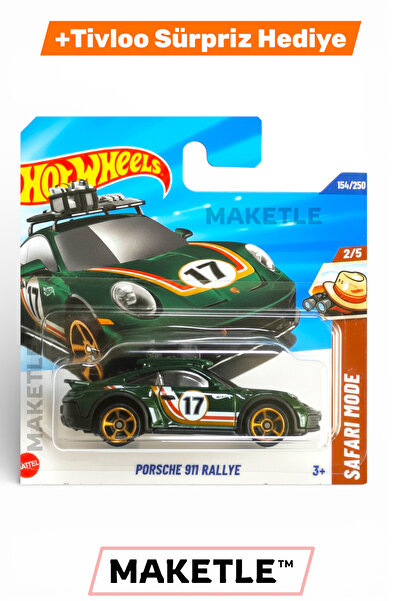 HOT WHEELS Porsche 911 Rallye - HYW87 - Tivloo Sürpriz Hediyeli