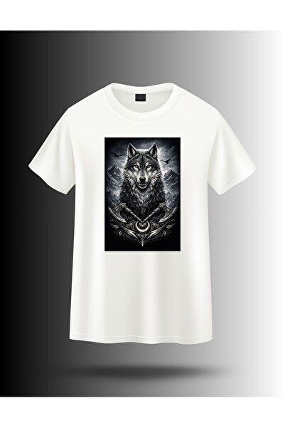 karaoğlu تي شيرت بطبعة بوزكورت توران