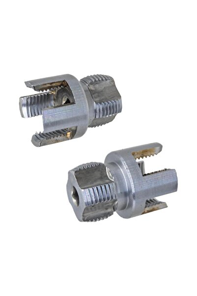 Titi 6484 PVC PPRC Boru İç ve Dış Diş Açma Aparatı 20/25 mm (2'li Set)