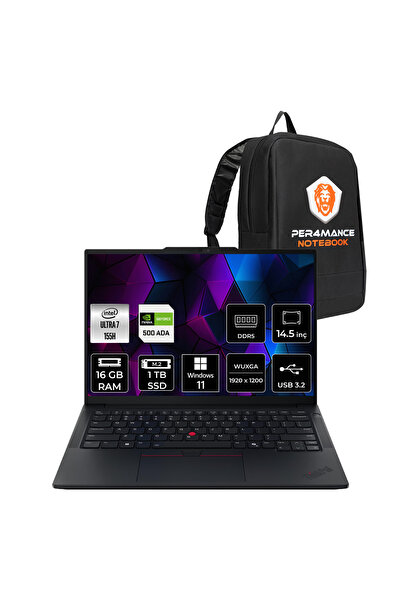 LENOVO Thinkpad P14S Gen 5 Core Ultra 7 155H 16GB RAM 1TB SSD 14.5" FHD+ Win1...
