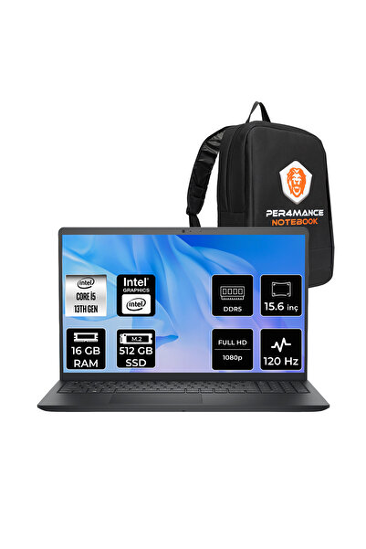 Dell Pro 15 Essential i5-1334U 16GB 512GB SSD 15.6'' FHD FDOS Taşınabilir Bil...