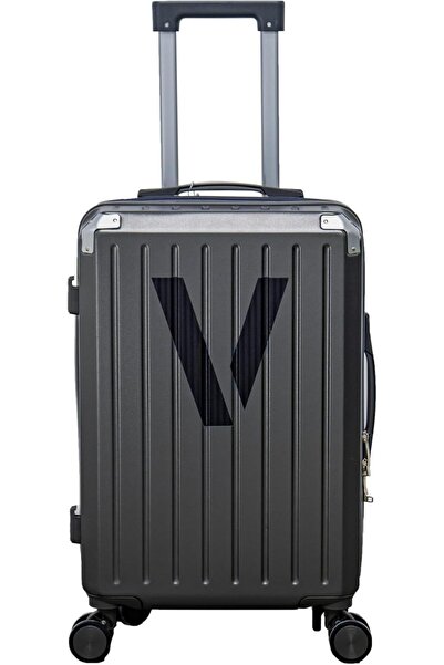 VOYON Hard Shell Carry On Luggage, PC+ABS Material, 20 Inches, Grey