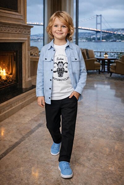 inowesta trend Boys' 3-Piece Casual Special Combination Set, Ages 2 / 13 (One...