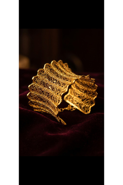 Çelikoğlu Kuyumculuk 8 AYAR ALTIN TÜL KELEPÇE 29,18 GR