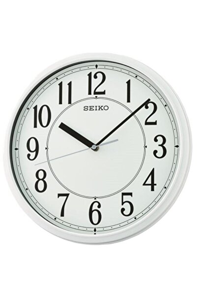 Seiko Ceas de perete QXA756H, cuarț, alb, analogic, modern