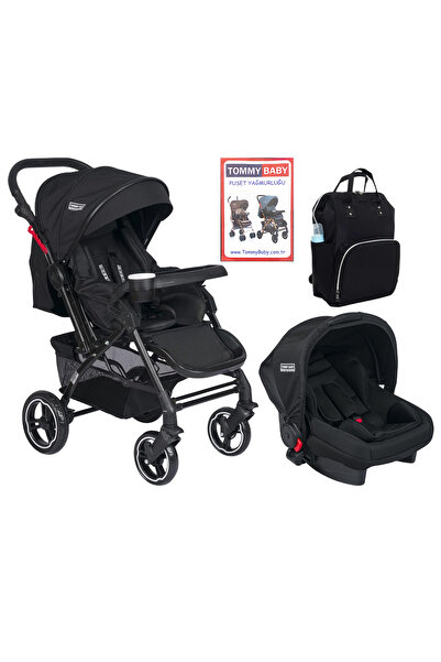 Tommybaby Black Tornado Travel 4 lü Fırsat Seti