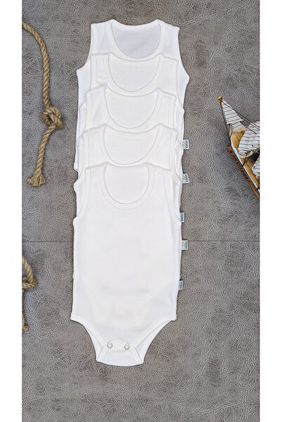 vieso 5 قطع من ملابس الأطفال الداخلية القطنية 100% للأولاد والبنات مع أزرار كبس