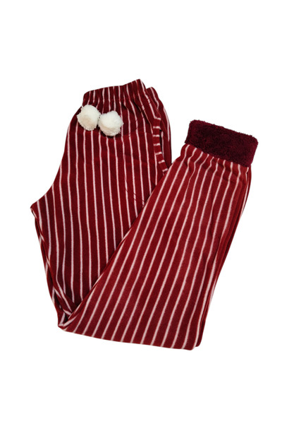 ARCAN Lacivert Tekstil Manşetli Polar Tek Alt