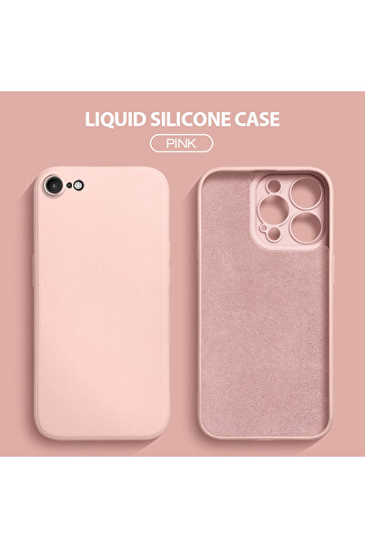 Hontinga جراب هاتف سيليكون متوافق مع آيفون 7/8/إس إي 2020 2022 مع بطانة مخملي...