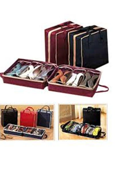 OEM Set of 2 Shoe Tote shoe storage and organization bags
