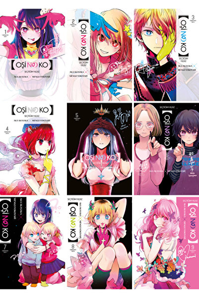 Gerekli Şeyler Yayıncılık Oşi No Ko 1-2-3-4-5-6-7-8-9 Manga Seti