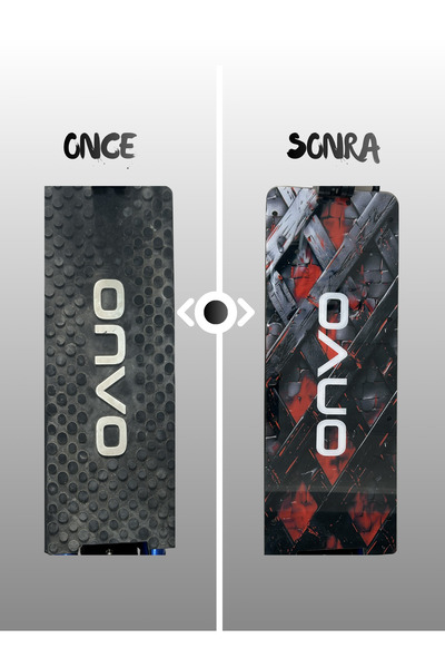 bisiklet dünyam Onvo OV-012 ve ST-08 Uyumlu Deck - Vida Delikli Tabanlık 2.8M...