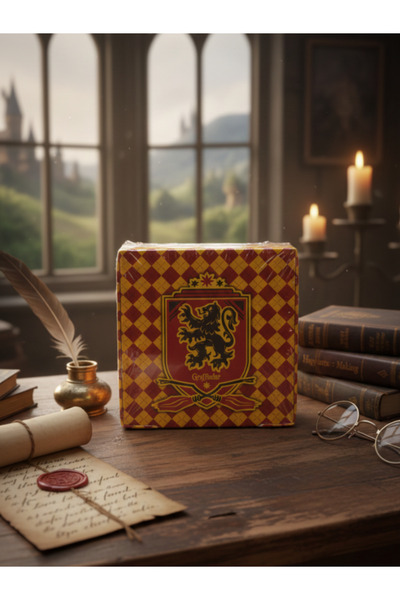 GiFi Cube Notepad Harry Potter Hogwarts Design Licensed Original Red