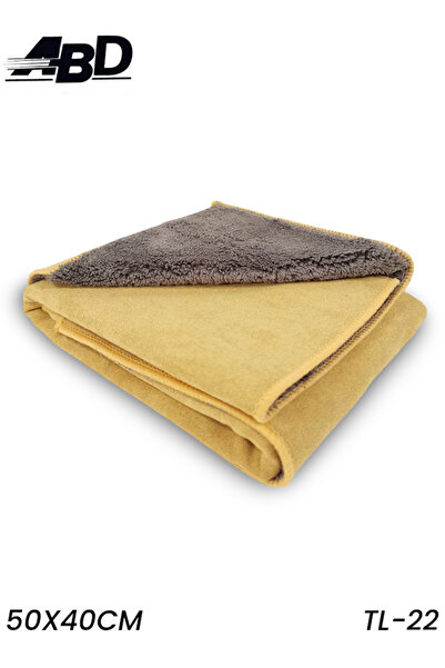 ABD منشفة تنظيف من الألياف الدقيقة ذات وجهين TL-22، مقاس 50 × 40 سم، سريعة ال...