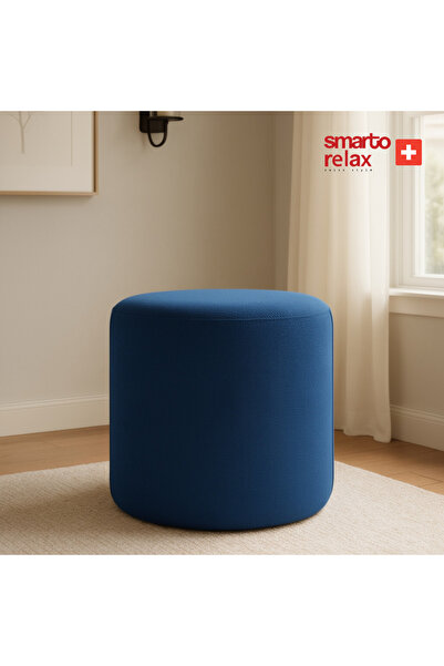 Smarto relax polyester Kumaş Silindir Puf 40×45 cm