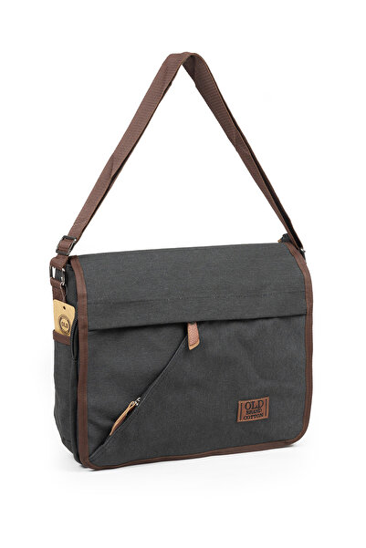 İMAKS Büyük Boy Kanvas Branda Su Geçirmez Kumaş Postacı Evrak İş Okul Omuz Ko...