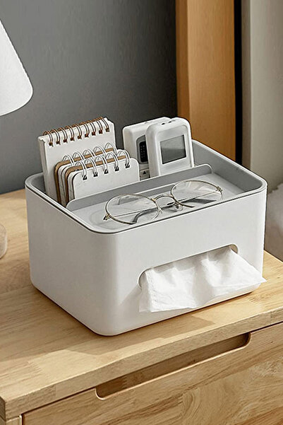 dorbe multi-functional storage box np tissue holder desktop organizer