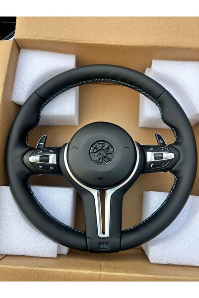 TİTANİKPARTS BMW 3 SERİSİ F30 M DİKİŞLİ F1 KULAKÇIKLI M3 DİREKSİYON SIFIR KAM...