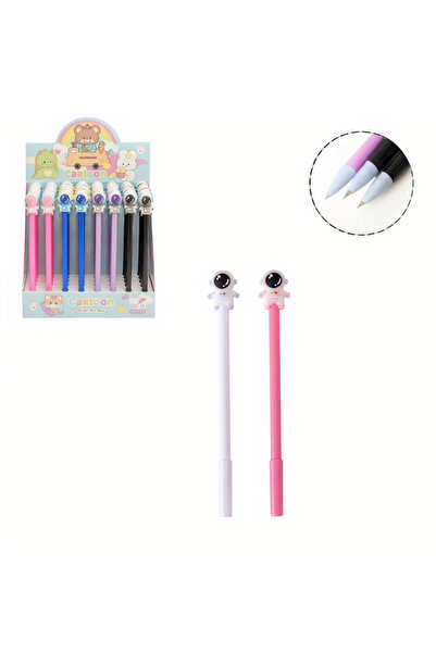 JML1 Gel Pen 17cm Astronaut Model 48/set, Different Colors Wholesale