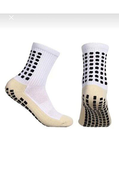 madzy shop 1 Çift Profesyonel Kalın Havlu Taban Ter Emici Çorap, Kaymaz Futbo...