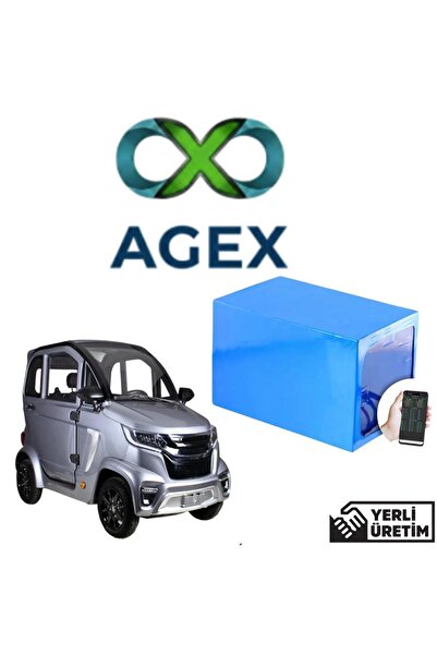 agex enerji Volta Ev1 72 Volt 75 Ah Smart Bluetooth Özellikli LiFePO4 Batarya