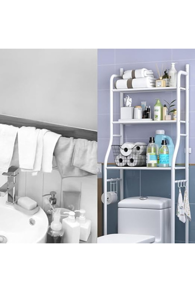Family Center Over-Toilet Storage Rack