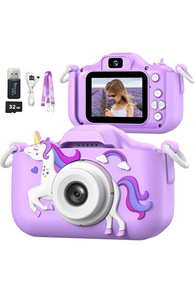 Mgaolo ألعاب كاميرا للأطفال من عمر 3 إلى 12 عامًا، كاميرا فيديو رقمية محمولة ...